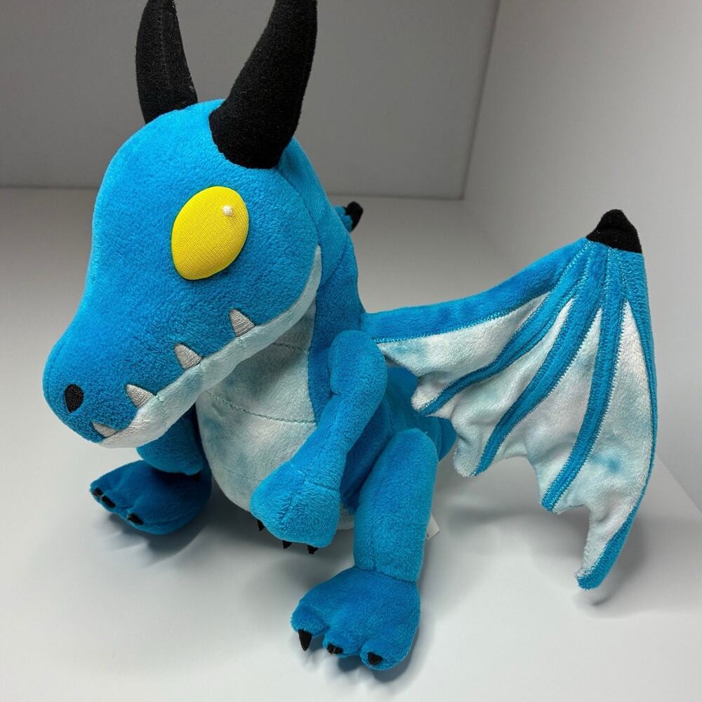 World Of Warcraft Azure Whelpling Dragon Plush 10” Blue Stuffed Animal Blizzard